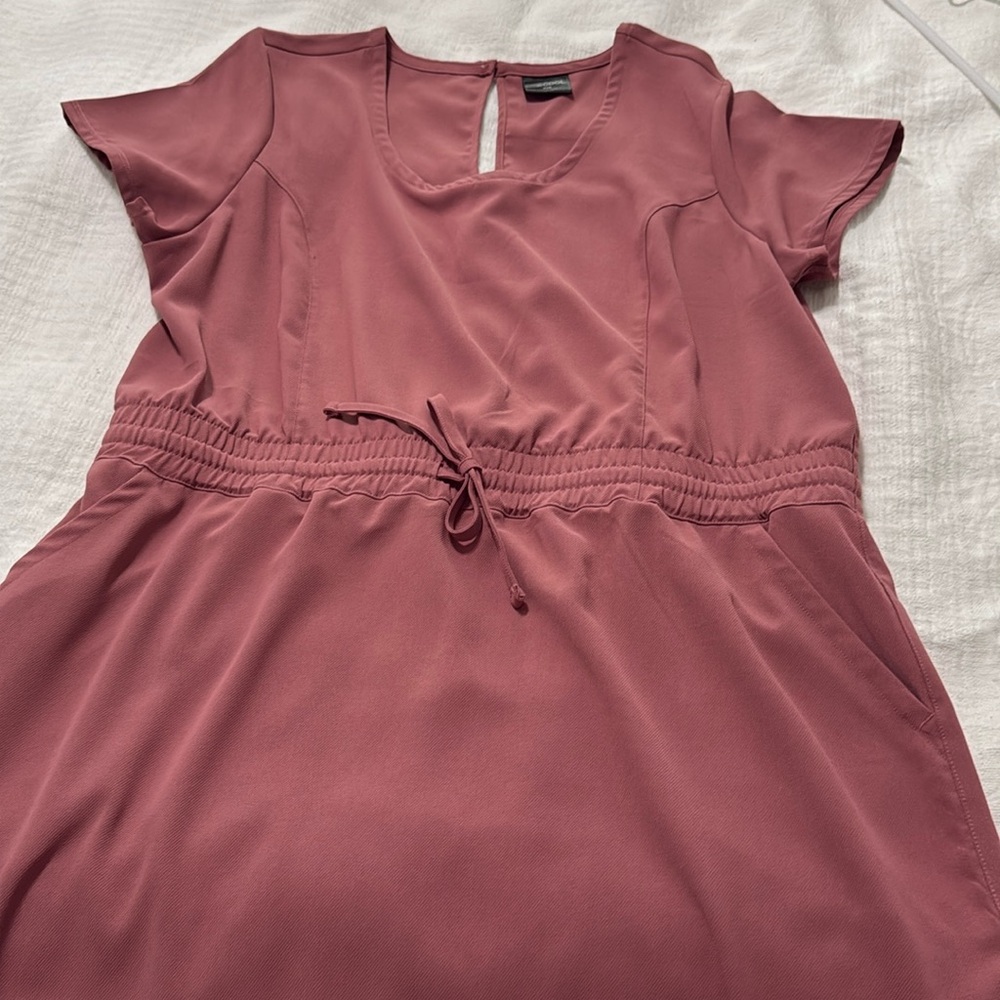 Moisture wicking dress.